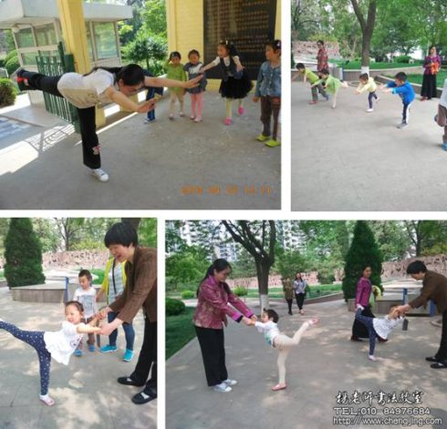 老師們多才多藝，在游戲中教導我們各種充滿趣味的本領，今天我們領略了一番鍛煉身體平衡的運動，看看我們是不是很像即將展翅飛翔的小天鵝。