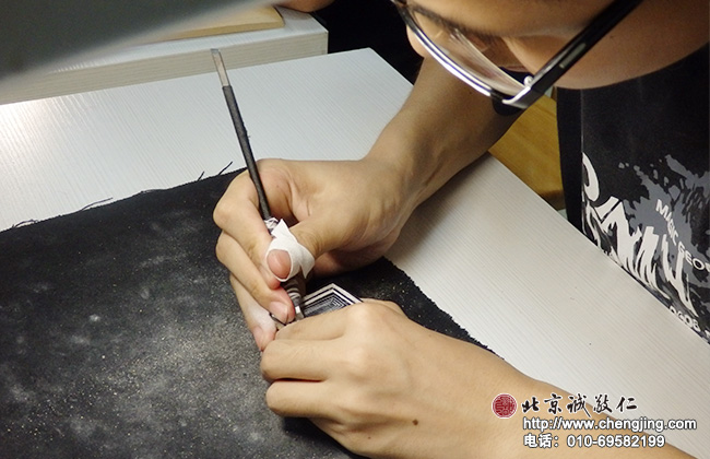 新學員進行基本刀法的練習