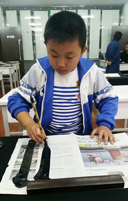 練習一節課后展示的作品