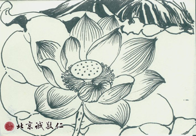 學(xué)員硬筆國(guó)畫習(xí)作展示